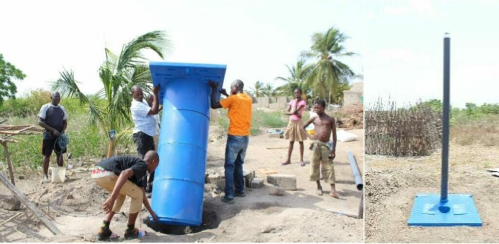 Digni-Loo installation