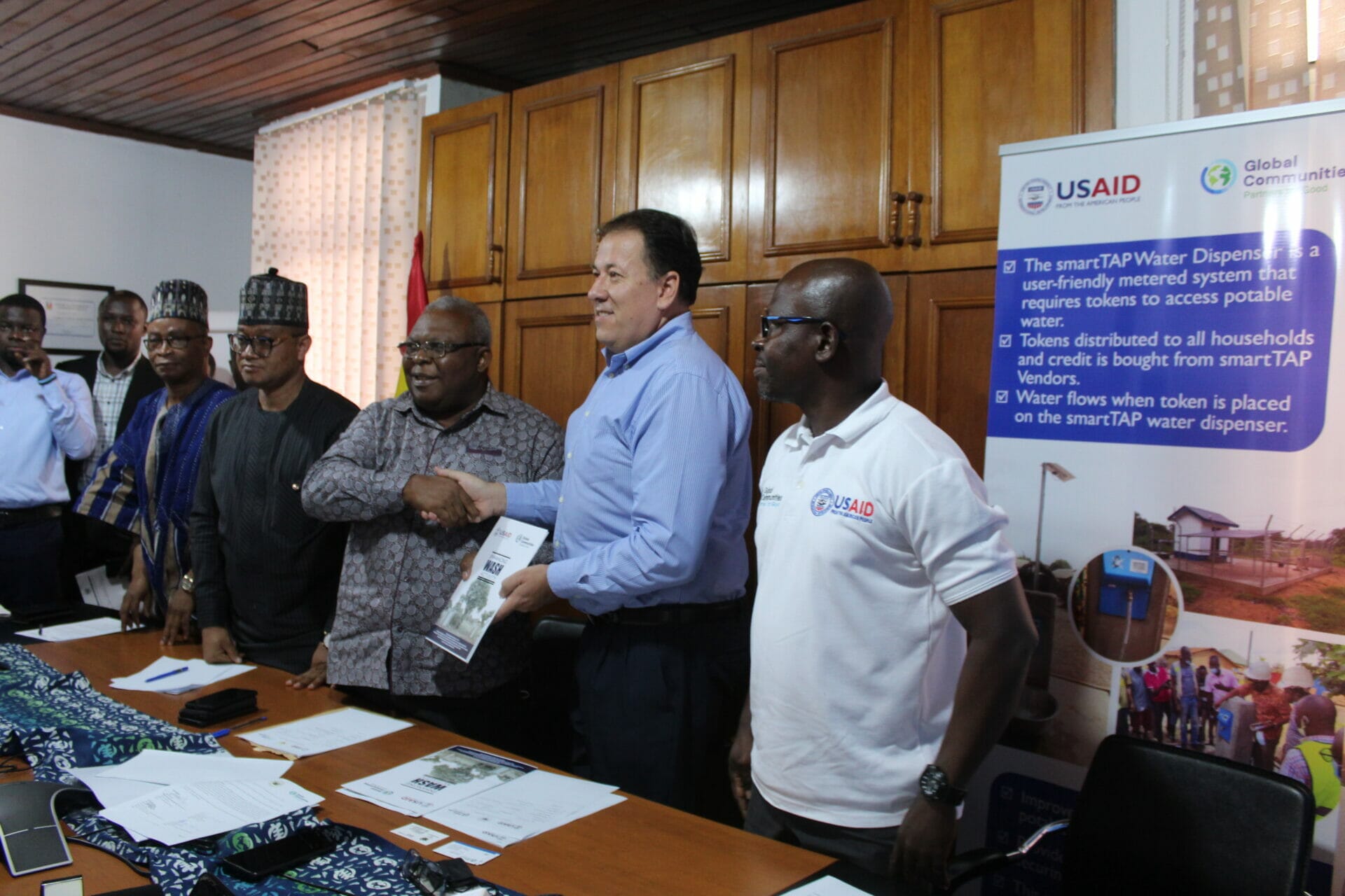 MoU signing with the Zongo and Inner Cities Development Secretariat (ZICDS)